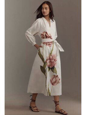 pleated midi skirt dress Avec Les Filles Women's Release Pleat Skirt Combo Dress - Black and Khaki